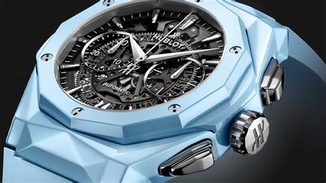 hublot ceramic blue chrono|Hublot Classic Fusion Aerofusion Chronograph Orlinski Blue for .